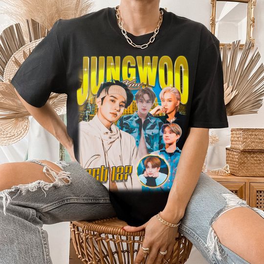 NCT 127 Jungwoo Tee - Kpop T-shirt - Nct Merch - Kpop Merch