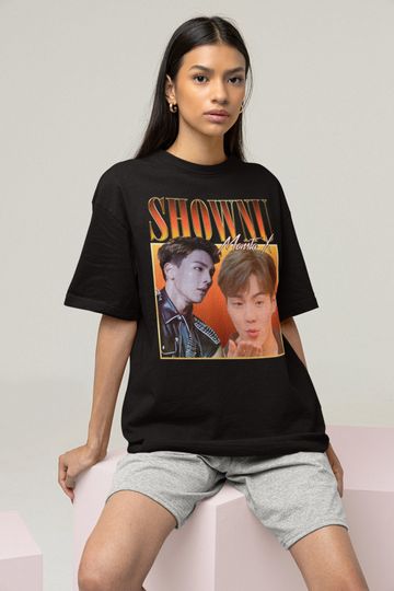Monsta X Shownu T-shirt - Monsta X Shirt - Kpop Shirt - Kpop Merch