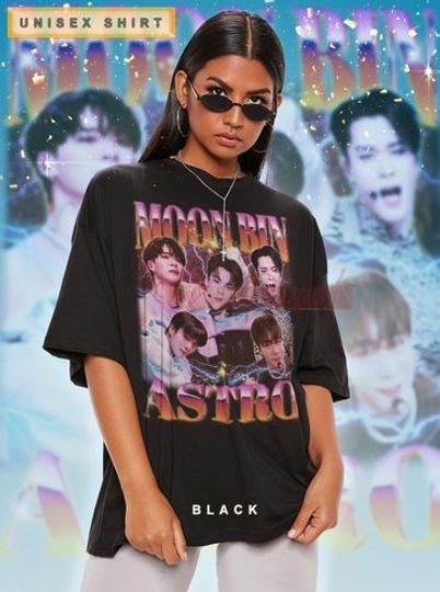 ASTRO Moon Bin Tshirt, Moon Bin Fan Vintage Shirt, RIP Moon Bin Astro, Astro Moon Bin Retro Tee, Moon Bin K-pop Longsleeve, Moon Bin Sweater