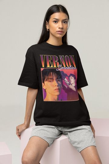 Seventeen Vernon T-shirt, Seventeen Shirt, Kpop T-shirt, Kpop Merch
