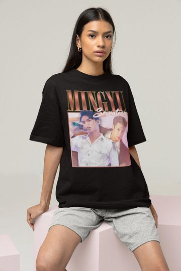 Seventeen Mingyu T-shirt, Seventeen Shirt, Kpop T-shirt, Kpop Merch