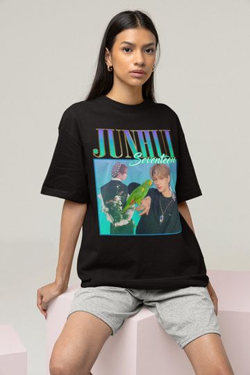 Seventeen Junhui T-shirt, Seventeen Shirt, Kpop T-shirt, Kpop Merch