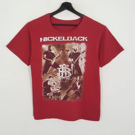 NICKELBACK Rock Band Big Print Tshirt