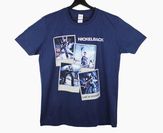 Y2k Nickelback European Tour t-shirt / 2000s Nickelback