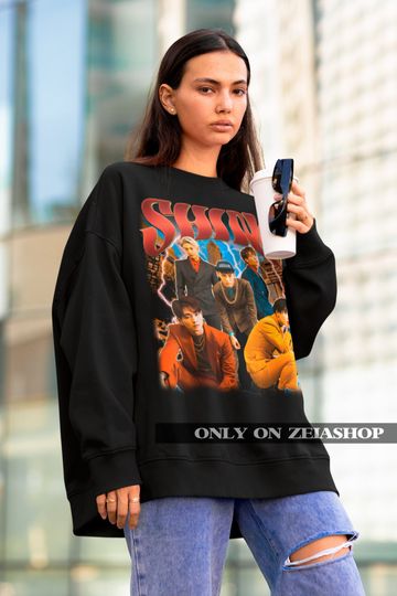 Shinee Retro Bootleg Sweatshirt - Kpop Retro 90s Hoodie - Kpop Sweatshirt - Kpop Gift for her or him - Shinee Sweater