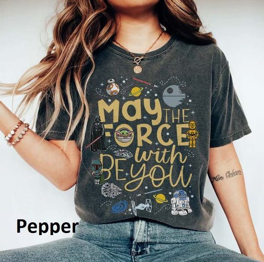 Star Wars Shirt, May The Force Be With You Shirt