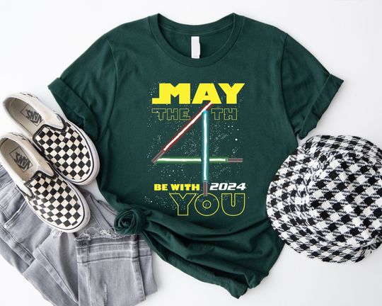 May The 4th Be With You Shirt, Disney Star Wars 2024 Shirtsneyland Tee