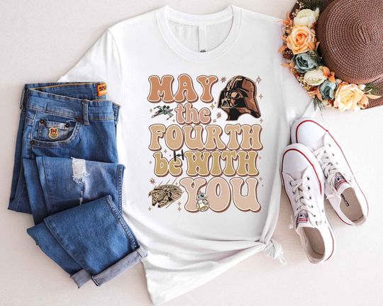 May The 4th Be With You Shirt, Disney Star Wars T-shirt