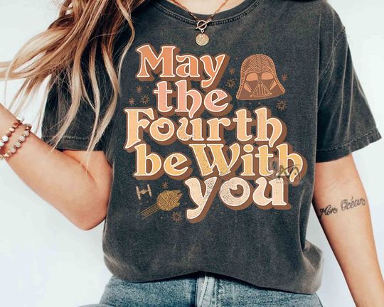 May The Fourth Be With You Darth Vader T-Shirt, Star Wars