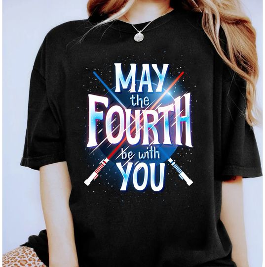 Star Wars Lightsabers May The Fourth Be With You Shirt