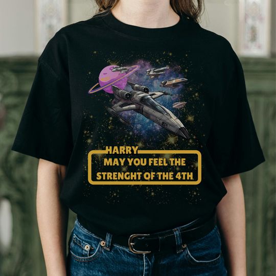 Personalised May The 4th Be With You T-shirt, May the fourth