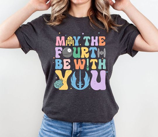 Retro Disney Star Wars Shirt, May The Fourth Be With You