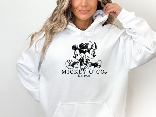 Mickeyy Mouse Hoodie, Disneyland Vintage Sweater