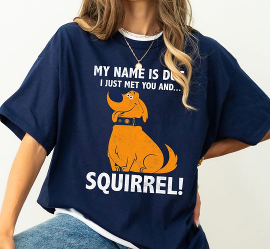 Disney Up My Name is Dug Squirrel T-shirt