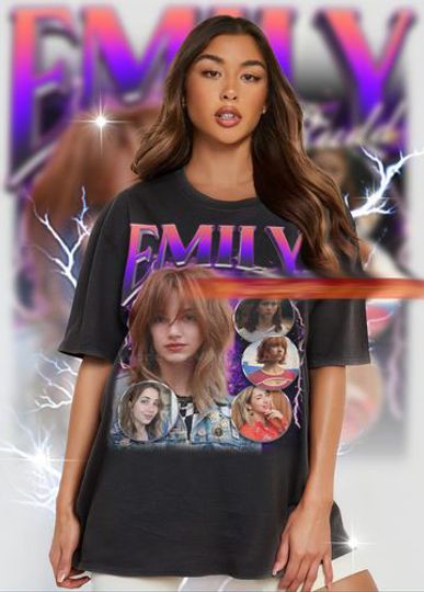 EMILY RUDD Vintage Shirt, Emily Rudd Homage Tshirt, Emily Rudd Fan Tees, Emily Rudd Retro , Emily Rudd Merch Gift, Emily Rudd Movie