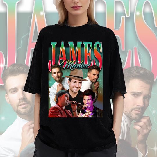 Retro James Maslow Shirt -James Maslow Tshirt,James Maslow T-shirt,James Maslow T shirt,Big Time Rush Tour T-shirt,Big Time Rush T shirt