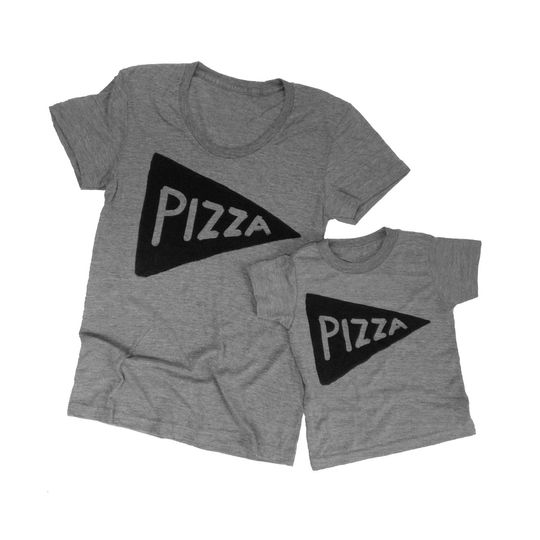 Matching Mommy and Me Pizza Shirt
