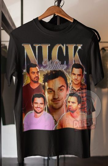 Limited Super Nick Miller shirt, vintage Nick Miller shirt vintage design style shirt, great gift for fans, friends, wife and husband