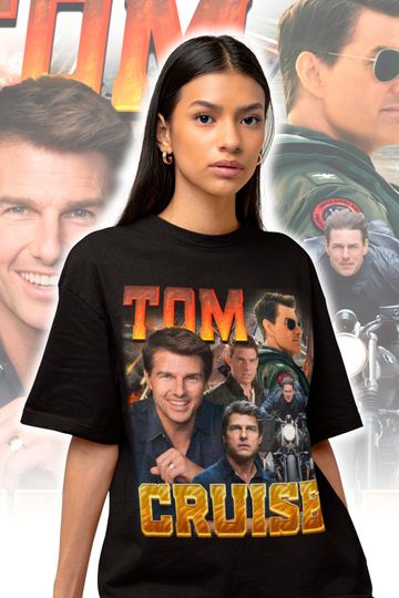 Retro Tom Cruise T-shirt - Tom Cruise Sweater - Tom Cruise Merch - Tom Cruise Fan Gift - Tom Cruise Hoodie - Tom Cruise Homage
