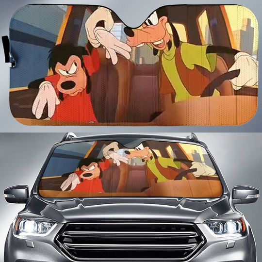 A Goofy Movie Car Sun Shade, Disney Sun Shade