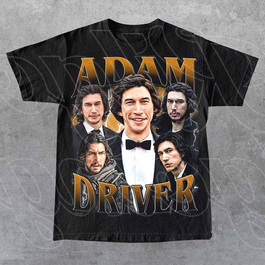 Limited Adam Driver Vintage T-Shirt, Gift For Woman and Man Unisex T-Shirt
