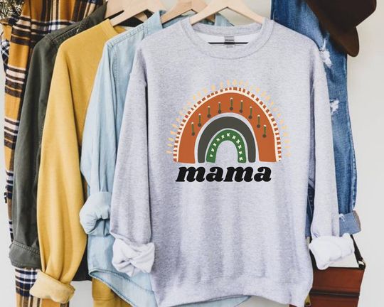 Rainbow Mama Sweatshirt,  Rainbow Mama sweater