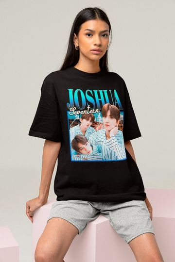 Seventeen Joshua T-shirt, Seventeen Shirt, Kpop T-shirt, Kpop Merch