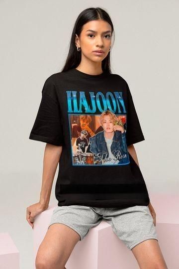 The Rose Hajoon Retro Classic T-shirt - The Rose 90s Bootleg Shirt - Rock Band 90s Tee - Kpop Gift - The Rose Merch - Hajoon Homage