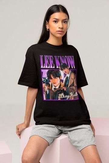 Stray Kids Lee Know T-shirt - Kpop Tshirt - Stray Kids Shirt