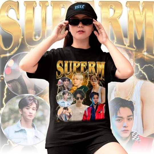 Superm Shirt - T-shirt - Kpop Tshirt - SuperM Shirt