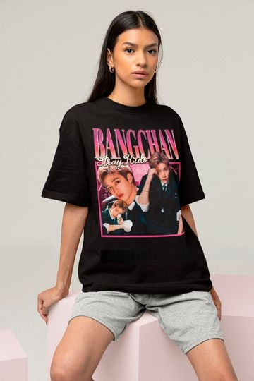 Stray Kids Bangchan T-shirt - Kpop Tshirt - Stray Kids Shirt
