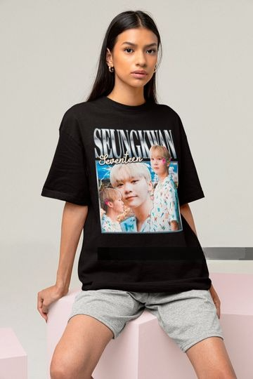 Seventeen Seungkwan T-shirt, Seventeen Shirt, Kpop T-shirt, Kpop Merch