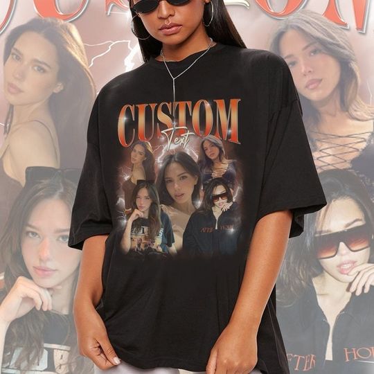 Personalized Bootleg Rap Shirt, Custom Photo - Vintage Graphic 90s Tshirt, Custom Photo Shirt, CUSTOM Your Own Bootleg Idea Here, Love shirt
