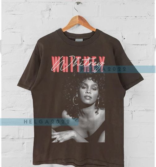 Whitney Houston Tshirt, Graphic Shirt,Music Fans T-shirt