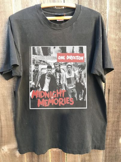 One Direction World Tour shirt,  Midnight Memories shirt, One Direction  Shirt, 1D shirt Gift for men women Unisex tshirt
