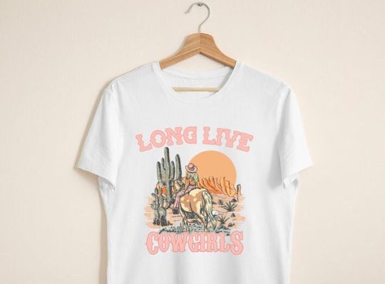 Long Live Cowgirls Cropped T-Shirt