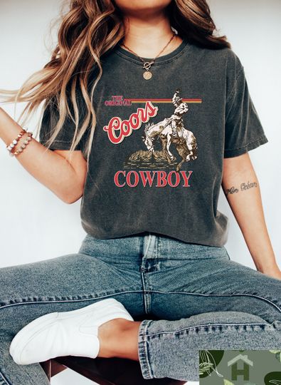 Retro Comfort Western Top, Country Cowgirl Shirt