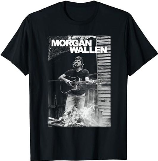 Official Wallen Western Guitar Photo  T-Shirt