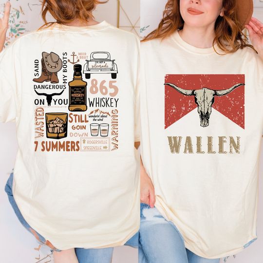 Wallen Shirt, Wallen Bullhead Shirt, Wallen T-Shirt, Wallen Westerns gift