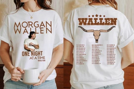 Wallen Western Tour 2024 T-Shirt, Wallen Western One Night