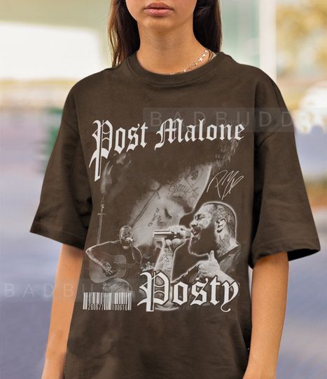 Posty Graphic Shirt, Music Fans Tshirt