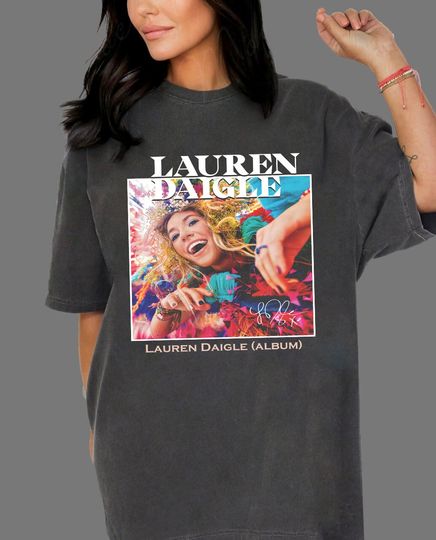 Comfort color Lauren- Daigle (Album) shirt