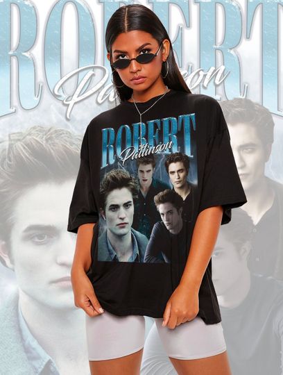 Retro Robert Pattinson Shirt ,Robert Pattinson Merch,Team Edward