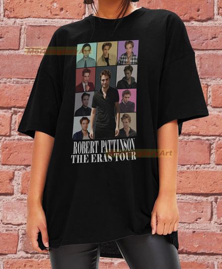 Robert Pattinson Tour Shirt Sweater Cotton T-shirt Tee Unisex Graphic Clothing Tee