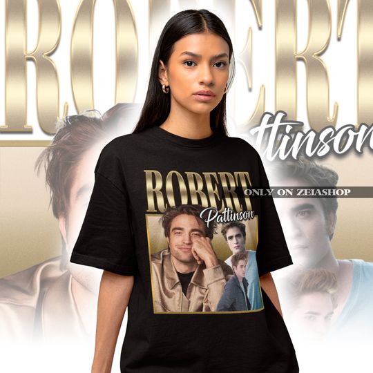 Robert Pattinson Retro Classic Tee - Robert Pattinson Fan Shirt - Robert Pattinson Merch - Robert Pattinson Tee