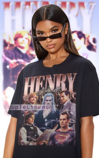 HENRY CAVILL Vintage Shirt | Henry Cavill Homage Fan Tees | Henry Cavill Homage Retro | Henry Cavill Graphic Retro 90s | Henry Cavill Merch