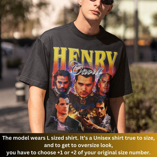 Limited Super Fresh Henry Cavill Shirt, Homage Henry Cavill 90s Tshirt, Classic Graphic Vintage, Henry Cavill Fan, Gift For Women Man