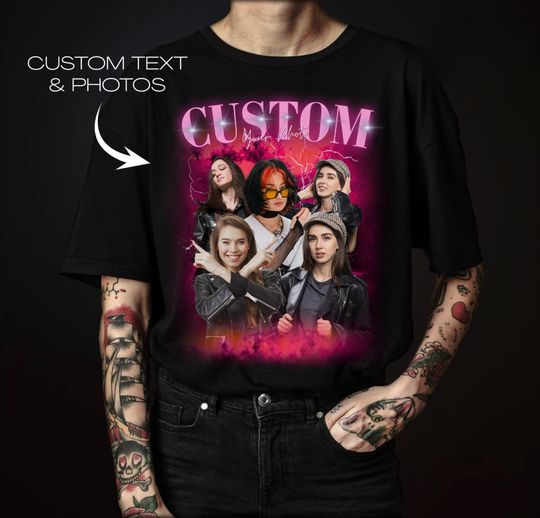 Custom Bootleg Rap Tee, Custom Your Own Bootleg T-Shirt