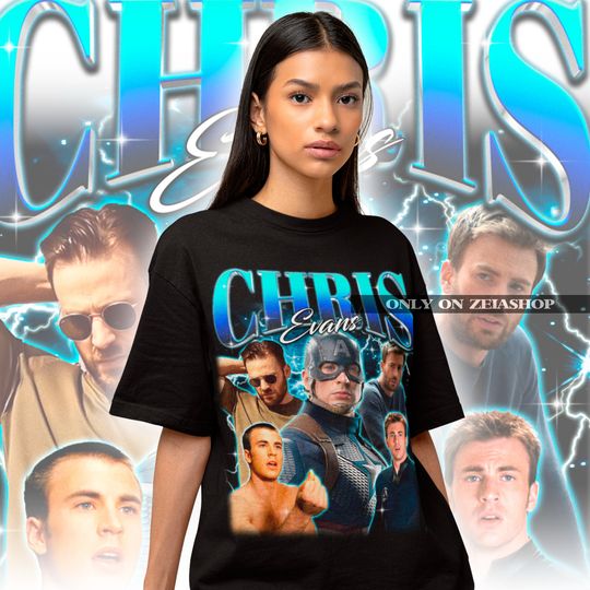 Chris Evans Bootleg Shirt - Chris Evans Sweatshirt - Chris Evans Merch - Chris Evans Fan Tee - Chris Evans Homage - Chris Evans Hoodie