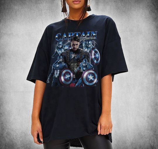 Chris Evans T-Shirt 90s Inspired Vintage Shirt Vintage Bootleg Classic Captain America Vintage Classic Retro Shirt